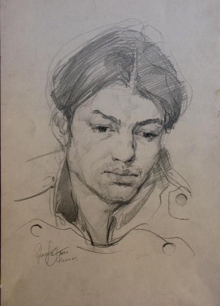 Vitaly Grafov. Man\'s portrait 