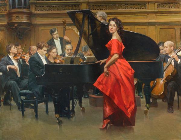 Vitaly Grafov. Concert of Anna Netrebko