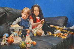 Vitaly Grafov. Children's portrait