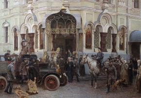Vitaly Grafov. Closing of the Moscow metochion of the Valaam monastery